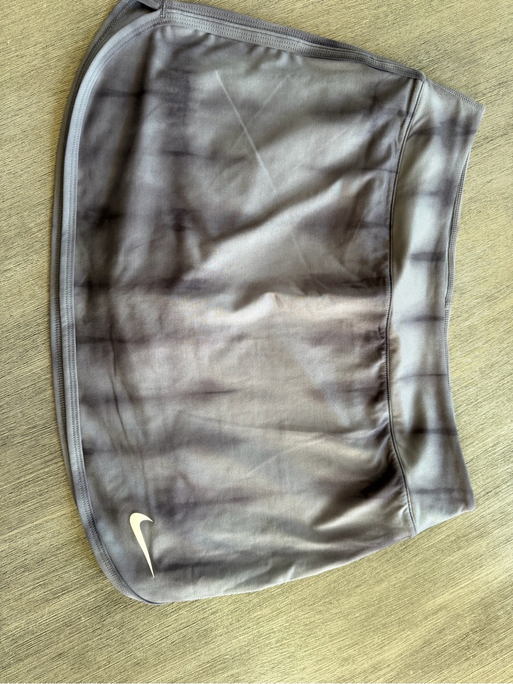 Nike Gray Tie-Dye Performance Skort